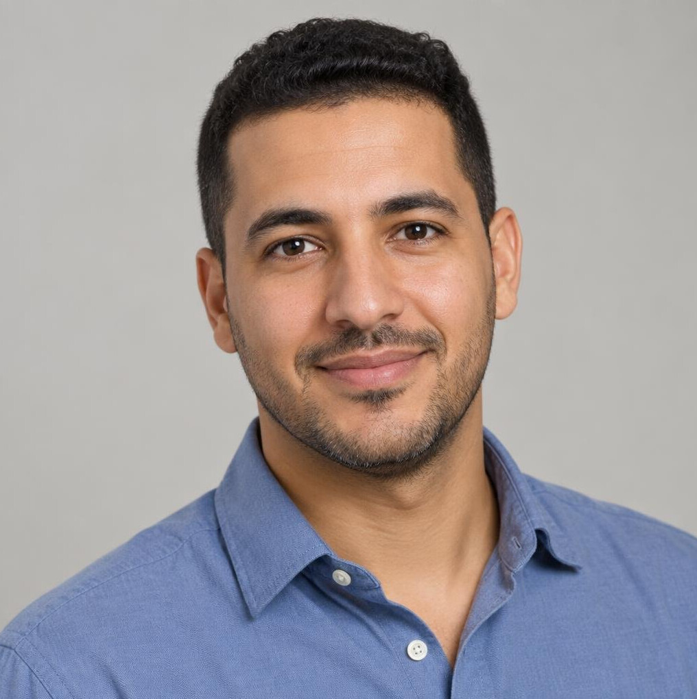 Portrait of a young man with a friendly look
