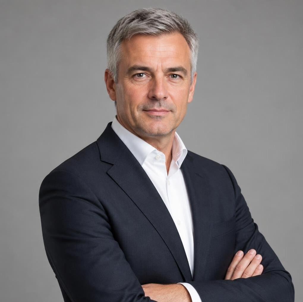 Portrait of a businessman in a suit